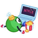 🍿 emoji Christmas Ornaments Telegram sticker 22 of 25