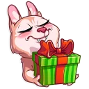 🎁 emoji Christmas Dog Telegram sticker 18 of 35
