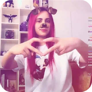 👍 emoji Розовеньки собак Telegram sticker 8 of 42