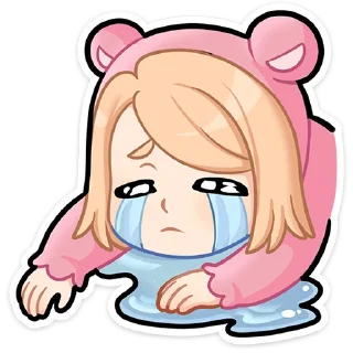 😭 emoji Нана (@TgSticker) Telegram sticker 6 of 48