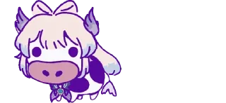 Sticker from 💜cows-25 @moolokobot