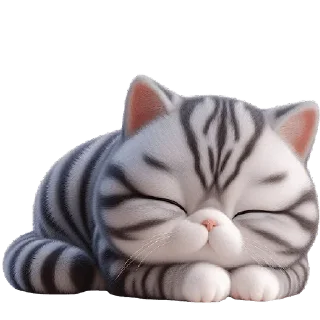 Sticker from Полосатый котёнок @Nyasticks