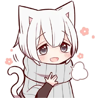 🤗 emoji Усталый котёнок @Nyasticks Telegram sticker 20 of 41
