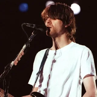 🎸 emoji 🎸Kurt Cobain Supermacy 🎸 Telegram sticker 11 of 56