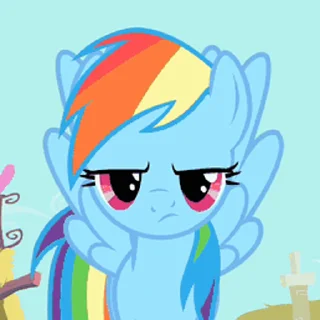 😒 emoji Поня Telegram sticker 16 of 50