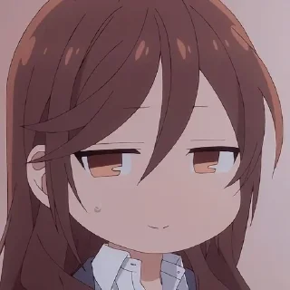 😅 emoji Хори @anime_sticks Telegram sticker 9 of 25