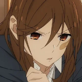 😠 emoji Хори @anime_sticks Telegram sticker 15 of 25