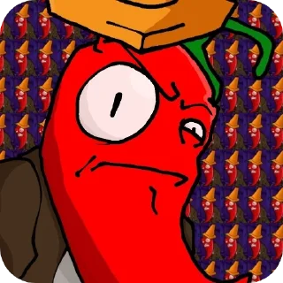 Sticker from ЗОНДРИ ПЕРЕЦ С КОНУСОМ