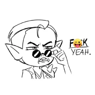 👺 emoji КохАю 2.0 Telegram sticker 9 of 120