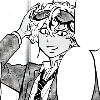 🤲 emoji Ryusei Satou Telegram sticker 12 of 17