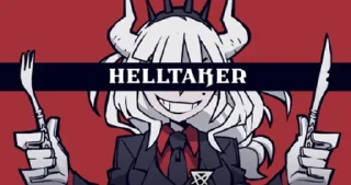 Sticker from Helltaker @CEO_of_hell