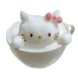 ☕ emoji white Telegram sticker 7 of 44