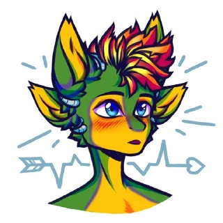 😳 emoji @avali Telegram sticker 9 of 16