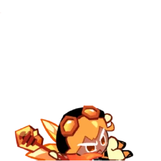 🐝 emoji Amber Sugar Cookie! Telegram sticker 20 of 26