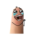 🙏 emoji @TVstickers Fingers Telegram sticker 10 of 24