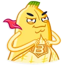 😤 emoji Banana Telegram sticker 24 of 35