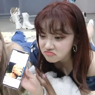 🌟 emoji stikers with #yuqi Telegram sticker 18 of 38