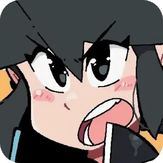 😠 emoji Lucia✨ Telegram sticker 15 of 16