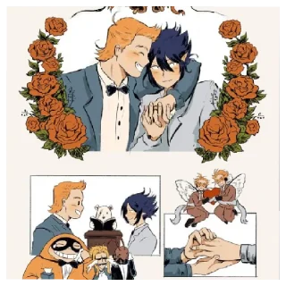 🟦 emoji Tamaki Amajiki Telegram sticker 22 of 60