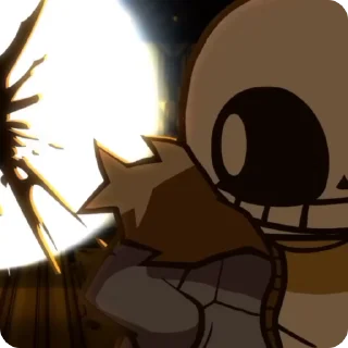 💥 emoji Indie Cross Sans Telegram sticker 20 of 50