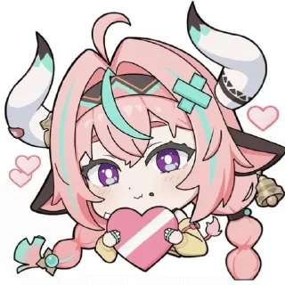 🥰 emoji Вареса Genshin impact Telegram sticker 1 of 28