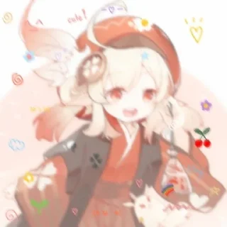 ❤ emoji Klee Telegram sticker 5 of 18