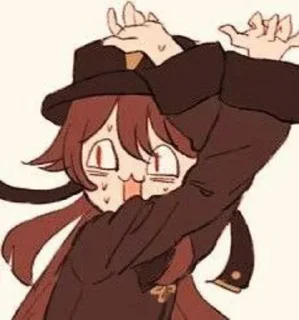 😰 emoji Genshin Telegram sticker 17 of 120