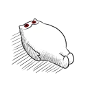 Sticker from Be patient, Meawbin