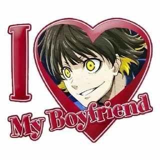 Sticker from Bachira Meguru :: @nurishqq