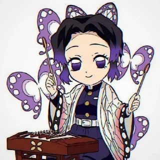 😊 emoji Shinobu icon Telegram sticker 8 of 14