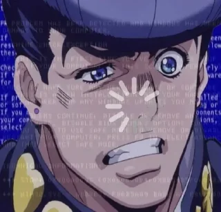 🧠 emoji JoJo Telegram sticker 20 of 26
