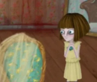 Fran Bow top sticker preview 3