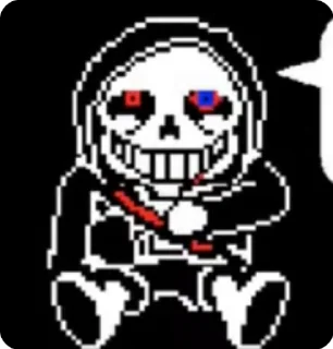 😏 emoji DB!Undertale Stickers by @DBStickers Telegram sticker 14 of 67