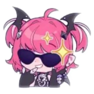 😎 emoji Camila Vtuber Telegram sticker 2 of 22