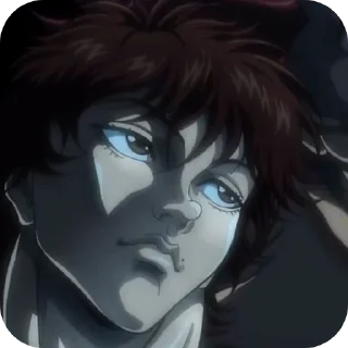😒 emoji Baki Hanma ➩ @Earth928B Telegram sticker 21 of 50