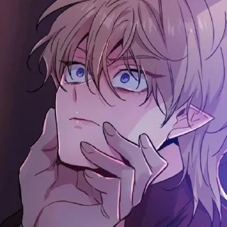 🥩 emoji Ꮧᴇᴏн @ran_eblan_com Telegram sticker 5 of 35