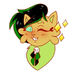 😉 emoji Дынька Telegram sticker 18 of 26