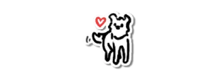 🐕 emoji Tiny Goldie Telegram sticker 7 of 14