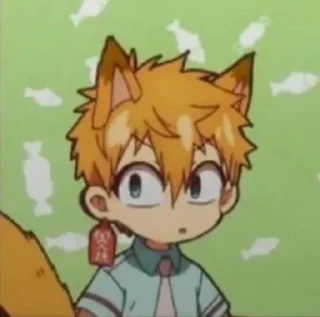 🦊 emoji 🐣Minamoto Kou🎐 Telegram sticker 14 of 120