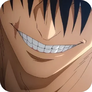 😁 emoji Toji Fushiguro • @Earth928B Telegram sticker 1 of 50