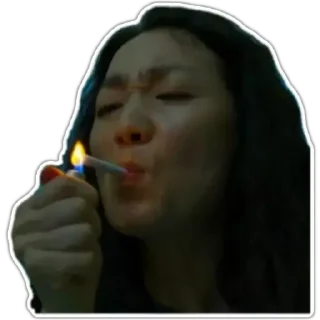 🚬 emoji @GIFSTIKI 🦑Игра в кальмара 🦑 Telegram sticker 16 of 97