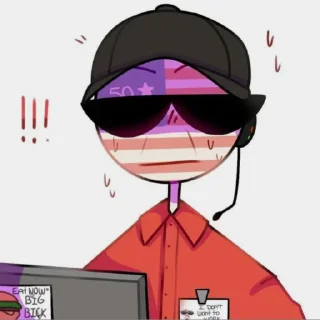 😱 emoji USA Telegram sticker 13 of 39