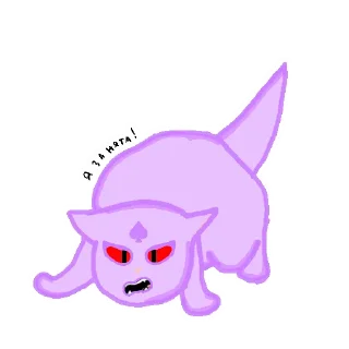 🕓 emoji Кошечка Рокси Telegram sticker 5 of 11
