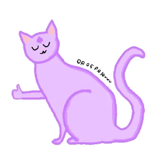 ✅ emoji Кошечка Рокси Telegram sticker 7 of 11