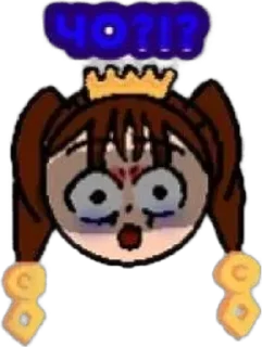 😨 emoji Мирайка (๑>◡<๑) Telegram sticker 14 of 25