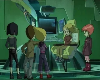 🌟 emoji Code Lyoko be like Telegram sticker 10 of 79