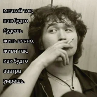 🪦 emoji Цой жив! Telegram sticker 9 of 18