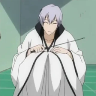 ☺️ emoji gin ichimaru @blyachsquad Telegram sticker 8 of 88