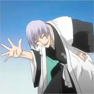 ☺️ emoji gin ichimaru @blyachsquad Telegram sticker 3 of 88