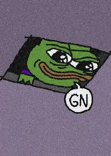 🐸 emoji GN, FRENS Telegram sticker 5 of 56